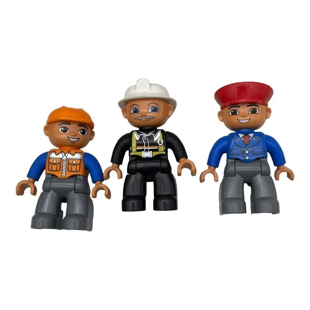Duplo Lego Vehicle Lot Bundle trains Figures Construction truck toy blocks